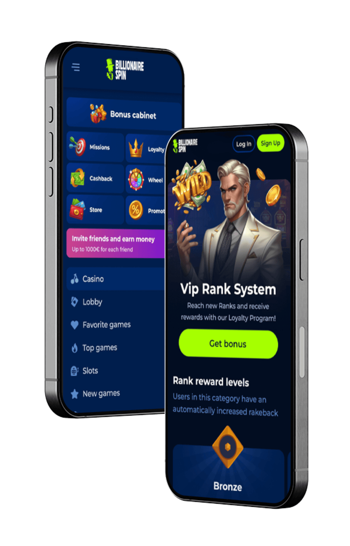 Billionaire Spin app